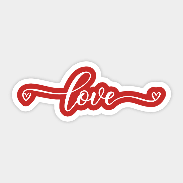 Handwritten Logo Text Love Sticker by Magicform